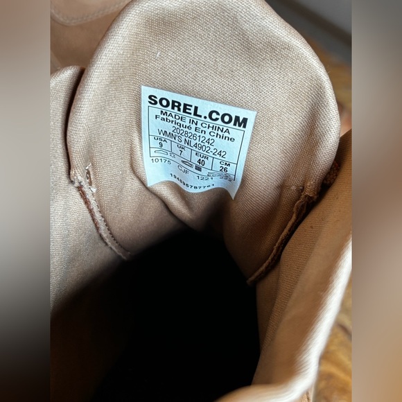 Sorel Women's Evie Sport Lace Bootie in Velvet Tan - Size 9 - Picture 5 of 6